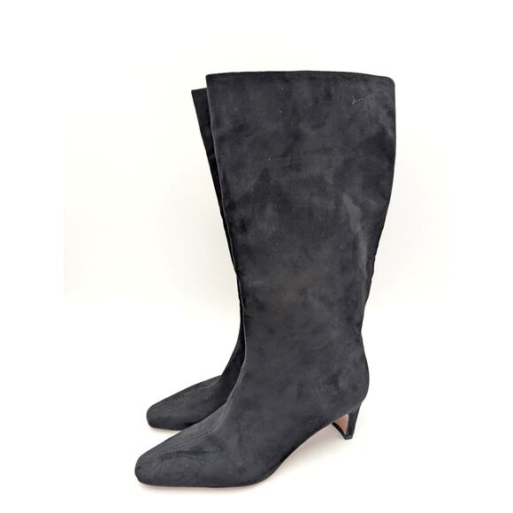 Splendid June Fashion Heel Boot Pointed Toe Women's Black Size US7.5M EU38 - Picture 1 of 13